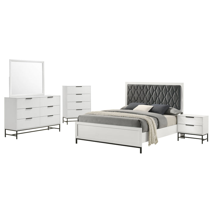 Sonora 4 & 5 Piece Bedroom Set - Visions in Furniture (La Mirada, CA)