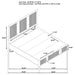 Terrace California King, E.King, & Queen Bed - Visions in Furniture (La Mirada, CA)