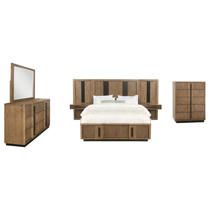 Terrace 4 & 6 Piece E.King, Cal.King, & Queen Bedroom Set - Visions in Furniture (La Mirada, CA)