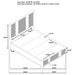 Terrace California King, E.King, & Queen Bed - Visions in Furniture (La Mirada, CA)