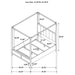 Gran Park 5 Pc Bedroom Set - Visions in Furniture (La Mirada, CA)