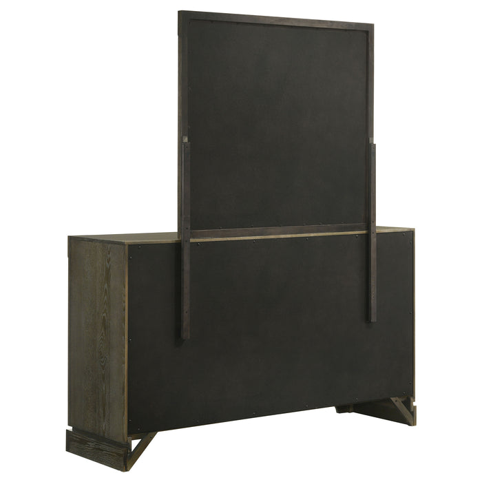 Gran Park Dresser With Mirror - Visions in Furniture (La Mirada, CA)