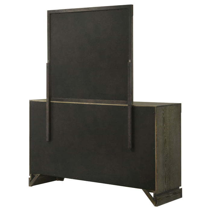 Gran Park Dresser With Mirror - Visions in Furniture (La Mirada, CA)