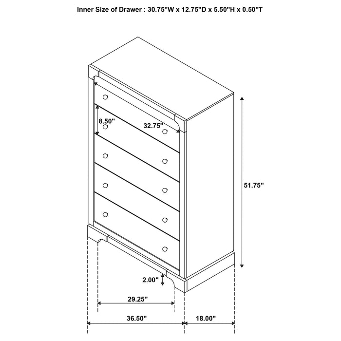 Gran Park Chest - Visions in Furniture (La Mirada, CA)