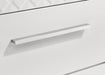 Ives 4 & 5 Piece Bedroom Set E.king & Queen White & Grey - Visions in Furniture (La Mirada, CA)
