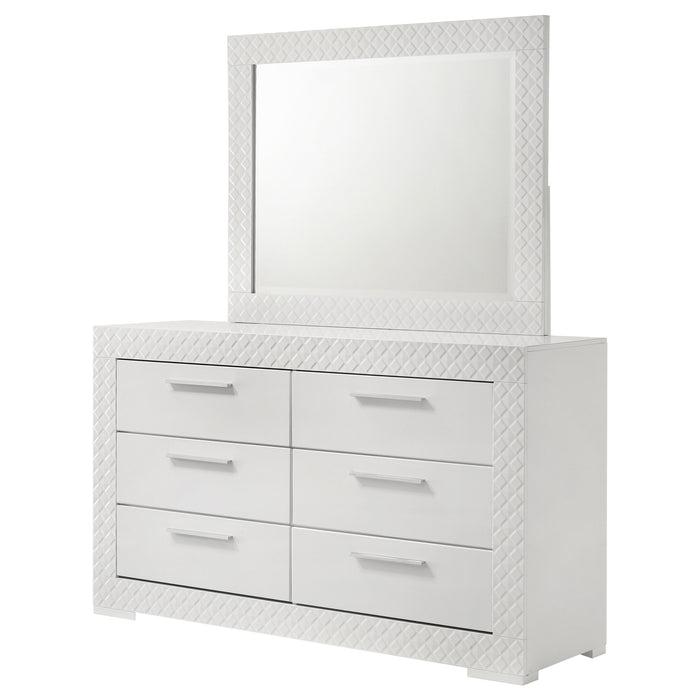 Ives Dresser With Mirror - Visions in Furniture (La Mirada, CA)