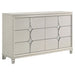 Olivia 4 & 5 Piece Bedroom Set E.King, Queen, & Cal.King - Visions in Furniture (La Mirada, CA)