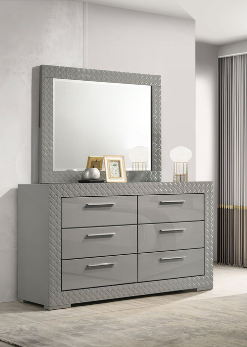 Ives Dresser With Mirror - Visions in Furniture (La Mirada, CA)