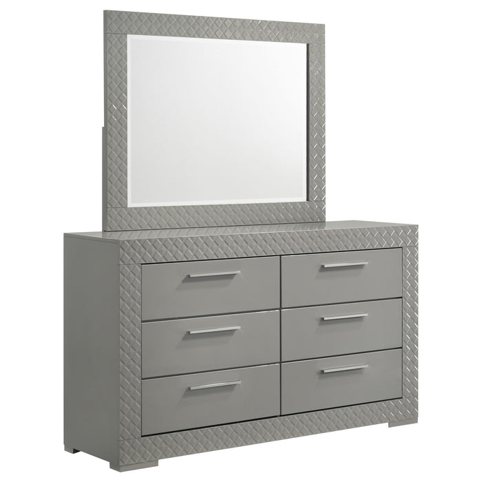 Ives Dresser With Mirror - Visions in Furniture (La Mirada, CA)