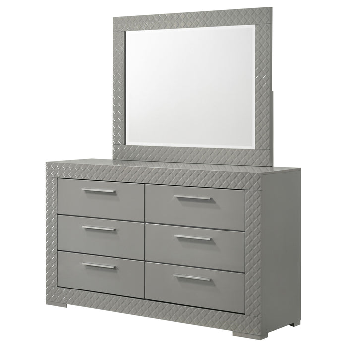 Ives Dresser With Mirror - Visions in Furniture (La Mirada, CA)