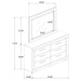 Ives Dresser With Mirror - Visions in Furniture (La Mirada, CA)