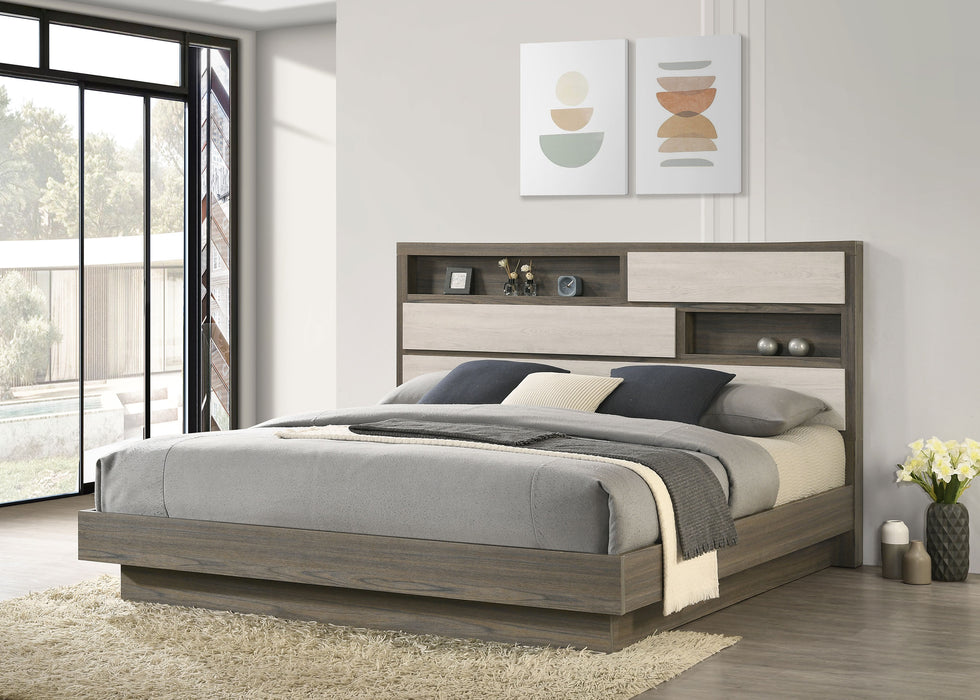 Fenwick California King, Eastren King, Queen Bed - Visions in Furniture (La Mirada, CA)