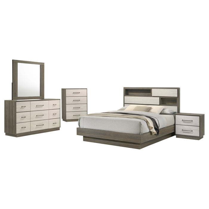 Fenwick 5 Pc Bedroom Set - Visions in Furniture (La Mirada, CA)
