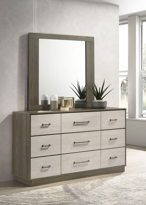 Fenwick Dresser With Mirror - Visions in Furniture (La Mirada, CA)