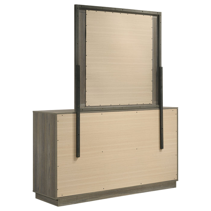 Fenwick Dresser With Mirror - Visions in Furniture (La Mirada, CA)