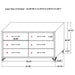 Lucia 4 & 5 Piece Bedroom Set King & Queen Beige & Grey - Visions in Furniture (La Mirada, CA)
