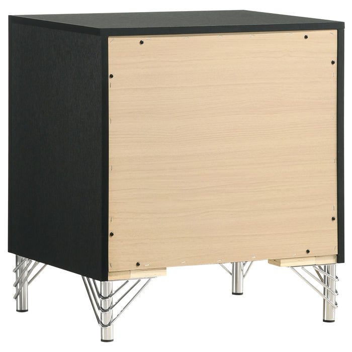 Lucia 4 & 5 Piece Bedroom Set King & Queen Beige & Grey - Visions in Furniture (La Mirada, CA)