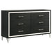 Lucia 4 & 5 Piece Bedroom Set King & Queen Beige & Grey - Visions in Furniture (La Mirada, CA)