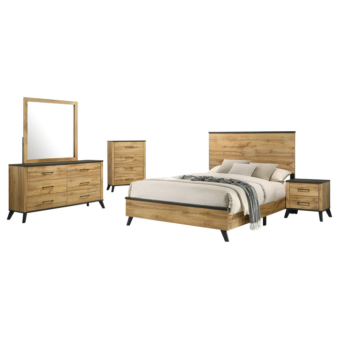 Kaywood 4 & 5 Pc Bedroom Set Full, E.King, Queen & Twin - Visions in Furniture (La Mirada, CA)