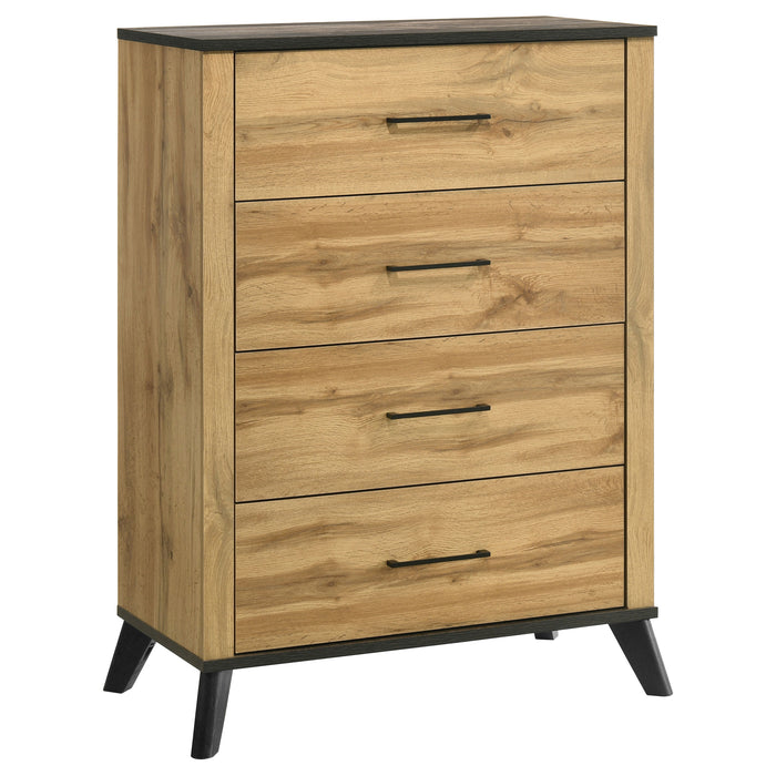 Kaywood 4 & 5 Pc Bedroom Set Full, E.King, Queen & Twin - Visions in Furniture (La Mirada, CA)