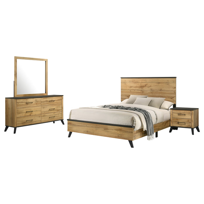 Kaywood 4 & 5 Pc Bedroom Set Full, E.King, Queen & Twin - Visions in Furniture (La Mirada, CA)