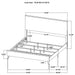 Kaywood Eastern King, Queen, Twin, & Full Bed - Visions in Furniture (La Mirada, CA)