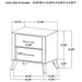 Kaywood 4 & 5 Pc Bedroom Set Full, E.King, Queen & Twin - Visions in Furniture (La Mirada, CA)