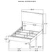 Kaywood 4 & 5 Pc Bedroom Set Full, E.King, Queen & Twin - Visions in Furniture (La Mirada, CA)