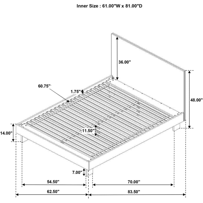 Glenwood Queen Bed - Visions in Furniture (La Mirada, CA)