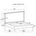 Kailani 4 & 5 Pc Bedroom Set E.King, Cal.King & Queen - Visions in Furniture (La Mirada, CA)