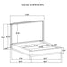 Kailani 4 & 5 Pc Bedroom Set E.King, Cal.King & Queen - Visions in Furniture (La Mirada, CA)