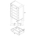 Robyn Bedroom Sets - Visions in Furniture (La Mirada, CA)