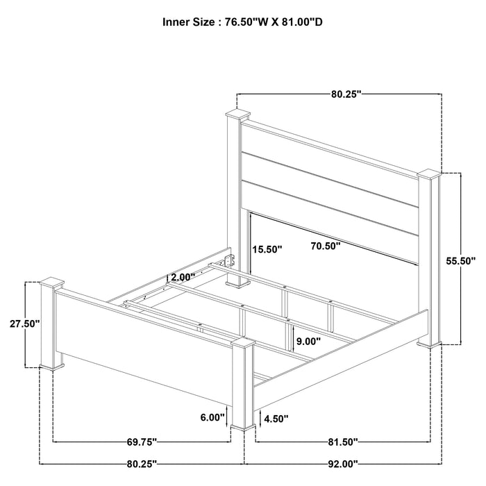 Oakglen Beds - Visions in Furniture (La Mirada, CA)
