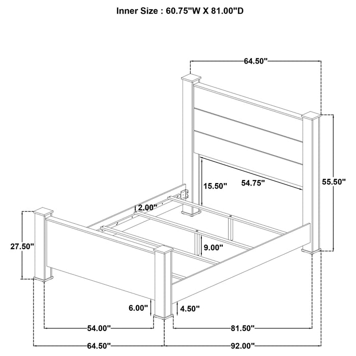 Oakglen Beds - Visions in Furniture (La Mirada, CA)
