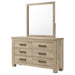 Oakglen Dresser With Mirrors - Visions in Furniture (La Mirada, CA)