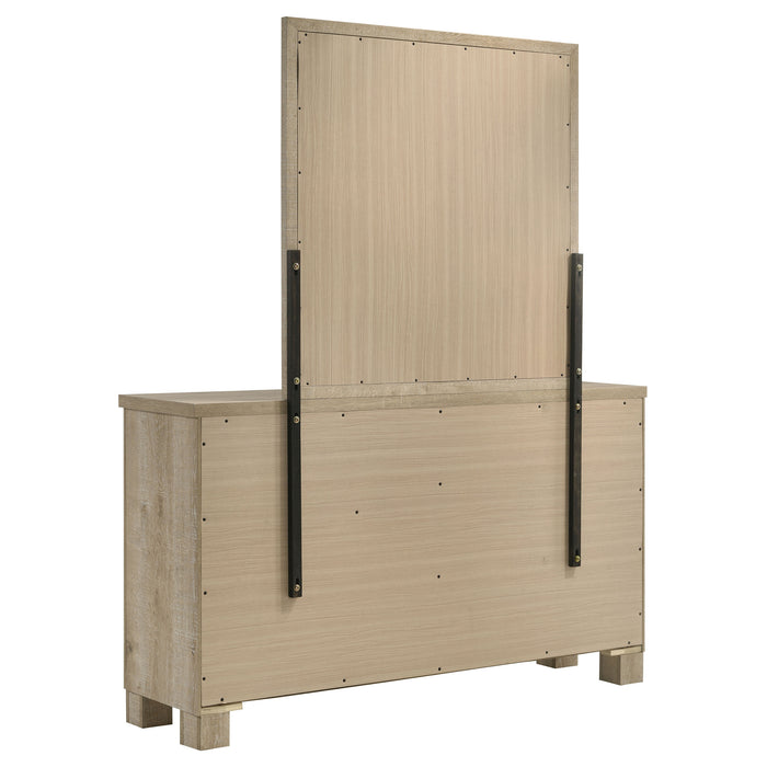 Oakglen Dresser With Mirrors - Visions in Furniture (La Mirada, CA)