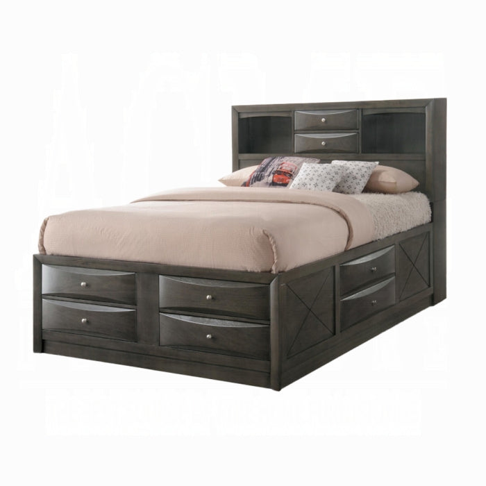 Ireland Bed With Storage - Visions in Furniture (La Mirada, CA)