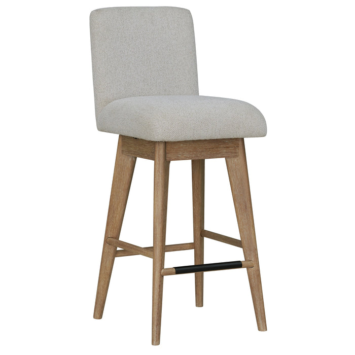 Parker House Escape - Dining 78 Inch Bar with 2 Upholstered Swivel Barstools