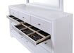 Naima White Dresser - Visions in Furniture (La Mirada, CA)