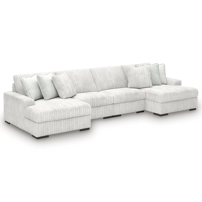 Stupendous Sectional with Double Chaise - Visions in Furniture (La Mirada, CA)
