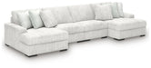 Stupendous Sectional with Double Chaise - Visions in Furniture (La Mirada, CA)