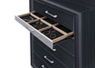 Naima Black Chest - Visions in Furniture (La Mirada, CA)