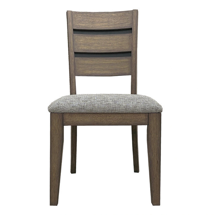 Parker House Cedar Fork - Dining 78 inch Rectangular Dining Table with 6 ladderback chairs
