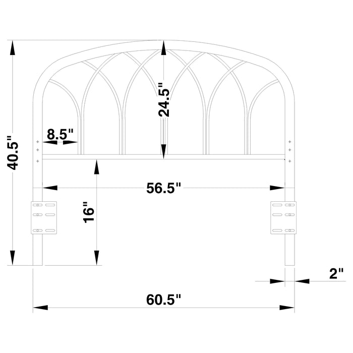 Anderson Queen / Full Headboard - Visions in Furniture (La Mirada, CA)