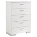 Jeremaine 5 Pc Bedroom Sets White - Visions in Furniture (La Mirada, CA)