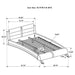Jeremaine 5 Pc Bedroom Sets White - Visions in Furniture (La Mirada, CA)