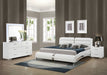 Jeremaine 5 Pc Bedroom Sets White - Visions in Furniture (La Mirada, CA)