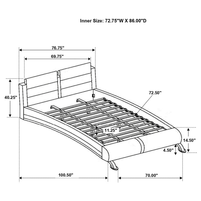 Jeremaine Bedroom Sets - Visions in Furniture (La Mirada, CA)