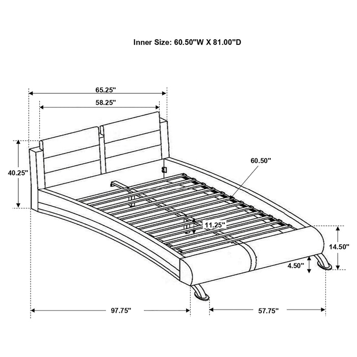 Jeremaine Bedroom Sets - Visions in Furniture (La Mirada, CA)