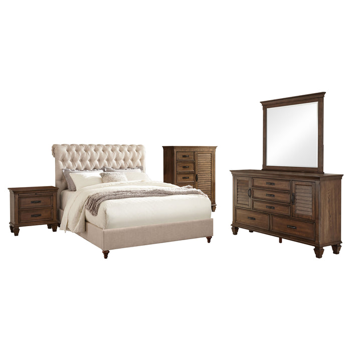 Devon Bedroom Set White - Visions in Furniture (La Mirada, CA)